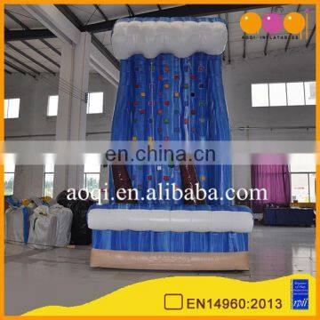 AOQI Best Quality Kid Inflatable Rock Climbing Wall for Sale photo-2
