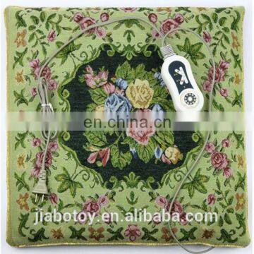Warn Indoor USB Heated Cushion Professional China Factory OEM is Warmly Welcomed Office Chair Cushion Jacquard Fabric