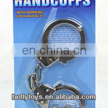 Police play set 5cm metal handcuff toy