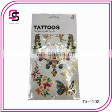 hot colorful cheap temporary body art tattoo sticker for 2015