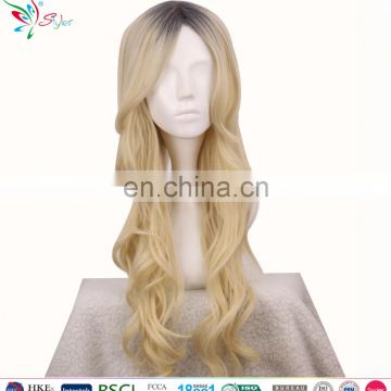 styler brand wholesale cheap long blonde cosplay wig