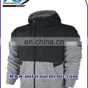 Full zip 100% Cotton Fleece Hoodie