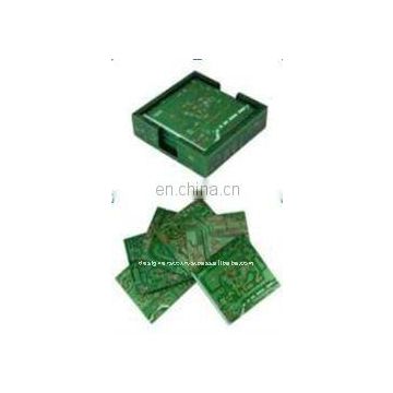 MOTHERBOARD COASTERS SET OF 6 WITH CADDY