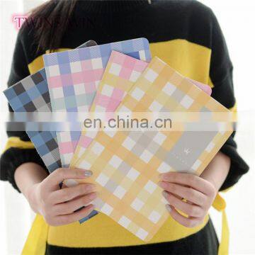 2018 newest design korean kawaii stationery wholesale gifts promotional cheap types of school Colourful paper notebooks