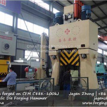 C88K-100 CNC Fully Hydraulic Die Forging Hammer