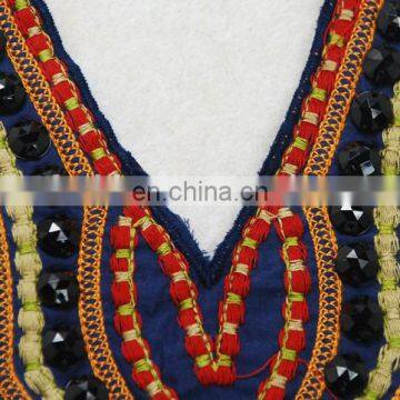 Rhinestone Collar National Style Decorated Neck Line photo-3