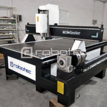 Heavy Duty 3D Wood CNC Machine 4x8 Feet CNC Milling Machine With Rotary 4 Axis CNC Engraving Machine ATC Spindle CNC Router photo-2