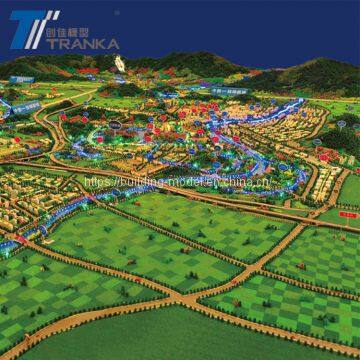 Customized urban planning scale model building , architectural scale model