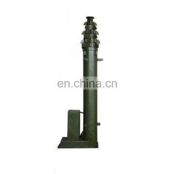 motorized mechanical telescopic 12m mast