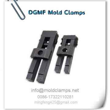 U mold clamps for injection molding