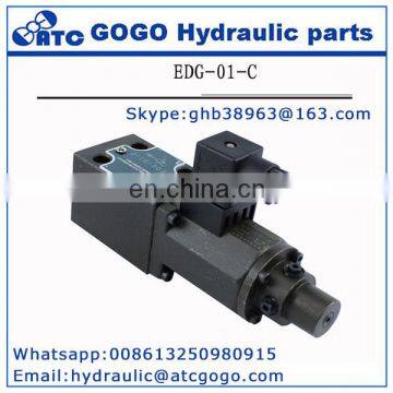 EDG Series Hydraulic Proportional Pilot Operated Relief Valve
