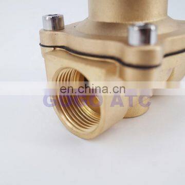 GOGO AC220V 24V DC 12V DC 2 Way Brass Solenoid Valve Vacuum -1bar-1bar 3/4 Inch Normally Close Vacuum Pump Solenoid Valve photo-6
