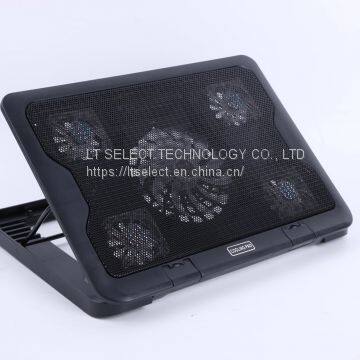 Laptop Cooling Pad 5 Fans Up to 17.3 Inch Heavy Notebook Cooler photo-3