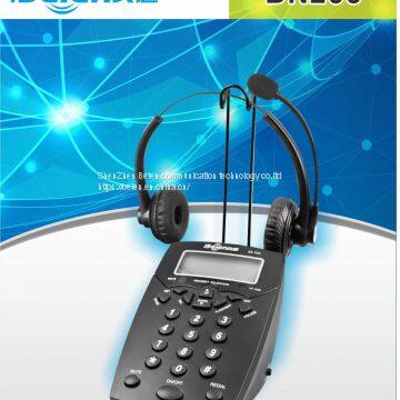 China BN200 business telephone + FC22 business telephone headset for call center