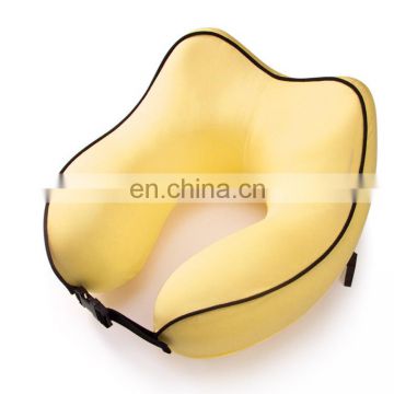 Amazon Hot Sale High Quality Cationic Travel Pillow U-shaped Pillow Memory Foam Neck Pillow Manufacturers