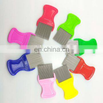 Stainless Steel Needle Pets Fur Flea Removing Brush Dogs Cats Grooming Brush Pet Cleaning Brush photo-4