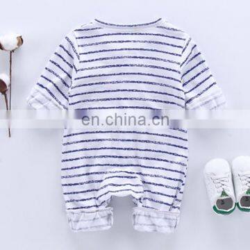 Top Quality Summer Customized 100% Cotton Baby Clothes Romper photo-3