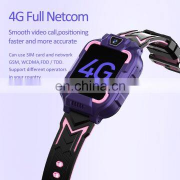 4g Smartwatch With Video Calling GPS WIFI LBS Triple Real-time Positioning SOS One Health Alarm IP67 Waterproof Watch Phone Kids