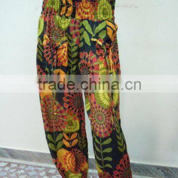 COTTON HAREM TROUSER,BOHO GYPSY HAREM PANT,INDIAN PRINTED PANT,SOFT RAYON PANT,LOOSE BAGGY PANT,GENIE ALIBABA PANT TROUSER,