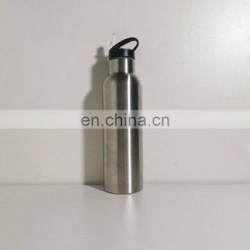 reusable double wall vacuum insulated stainless steel water bottle