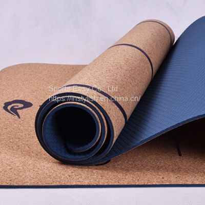 Eco-friendly Sustainable Yoga Mat Made of Organic Cork