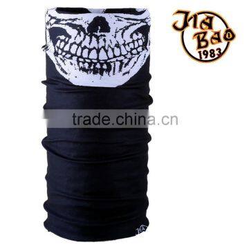 Ski Motorcycle biker snowboard seamless neck warmer skull tube mask bandana