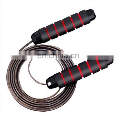 Hot selling New gold-plated steel wire bearing training fitness skipping