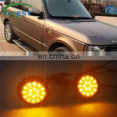 For Land Range Rover L322 2002-2012 Car Dynamic LED Side Repeater Indicator Light Flowing Side Marker Signal Lamp Light