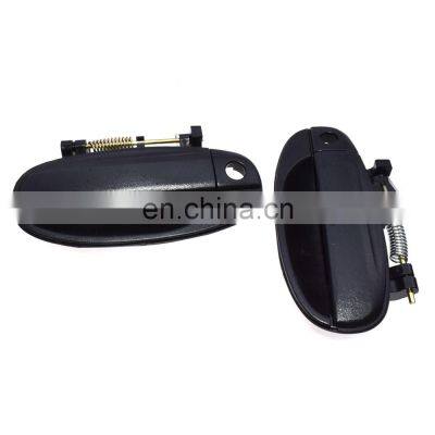 Pair For 04-08 Chevy Aveo Front Black Outside Outer Exterior Door Handles New photo-3