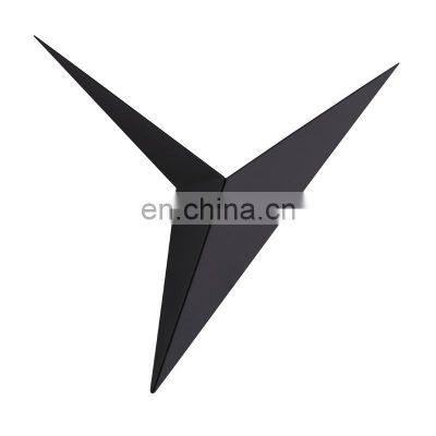 Iron Heterosexual Triangle Wall Lamp Black LED Decoration Guest Room Wall Lamp Mirror Front Lamp