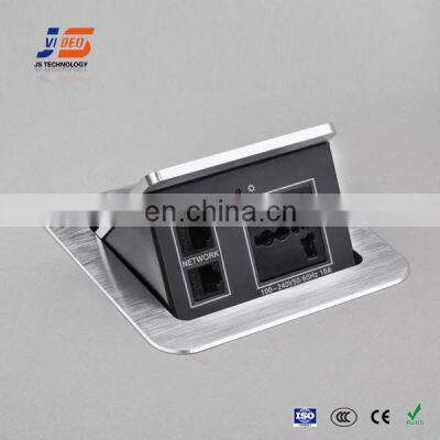 Video Conference Meeting Table With Cable Pop up Multimedia Socket Box photo-5