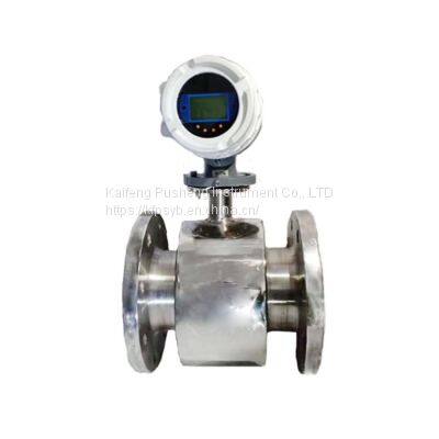 2 inch flange turbine stainless steel flowmet