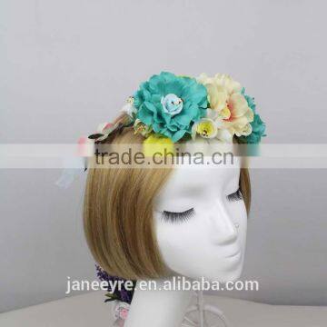 Handmade Fashion Flower Head Artificial Flower Garland Adjustable Quality Choice photo-5