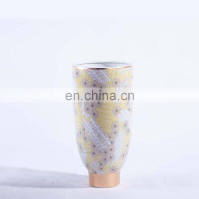 Modern Luxury Middle East Style Ceramic Large Floor Vase for Living Room Decoration photo-2