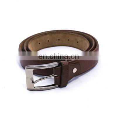 Latest pin buckle belt design model men high quality leather belt adjustable alloy luxury belts for men