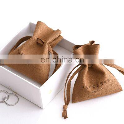 PandaSew Manufacturer custom printed small boutique luxury wedding gift jewelry packaging bag with logo