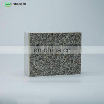 3D Exterior Decorative Polyurethane Insulation Panel for Walls