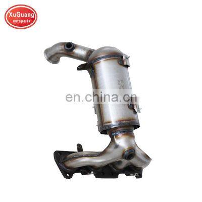 XUGUANG  direct fit high quality three way catalytic converter for Peugeot 408 1.8 with manifold