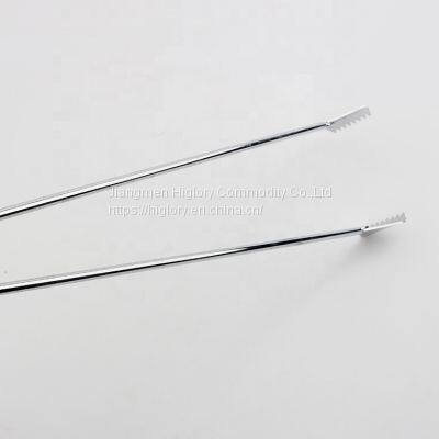 Wholesale Promotion Household Iron With Zinc Coat Food Steak Clamp Kitchen Domestic Party BBQ Tong photo-2