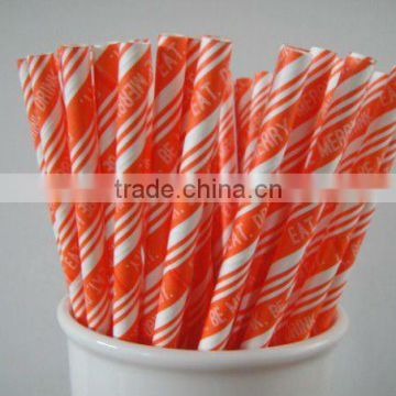 Fancy paper drinking straw