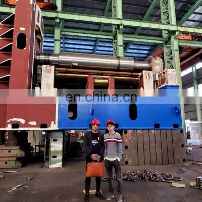 T&L Brand CNC 3 Roller Plate Bending Machine 4 Roller Bending Machine W11-6*1500
