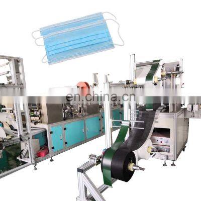 Full Automatic Surgical Mask Making Machine Face Mask Making Machines Madical Masks Production Line