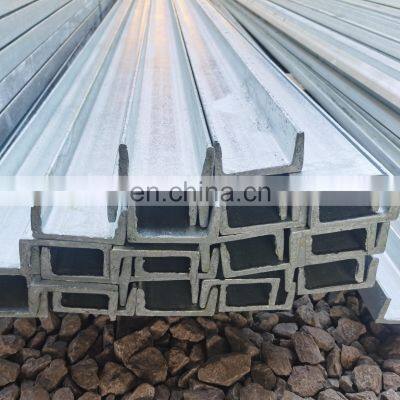 C8x11.5 301304N 410 316L Customized Size High Precision Hot Rolled Steel U Profile SS U C H Channel For Sale photo-5