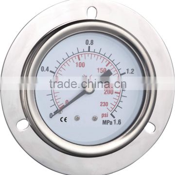 manometer with flange YJC-A-09