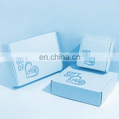 China Supplier Clothing Shoes Delivery Corrugated Paper Cardboard Gift Pink Lash Mailer Boxes Makeup Tools Shipping Box photo-2