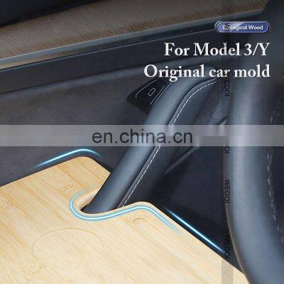 Car Steering Wheel Laptop Tray For Tesla Model 3/Y Accessories Steering Wheel Food Desk Portable Office Table photo-4