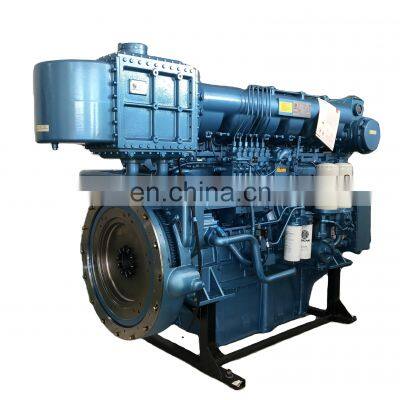 450hp 1500rpm WHM6160 Series Weichai marine diesel engine for fishing boat WHM6160C450-5