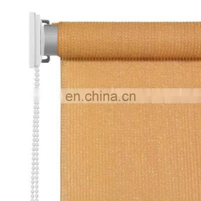 HDPE Materials Outdoor Roller Blind Screen Shade curtain