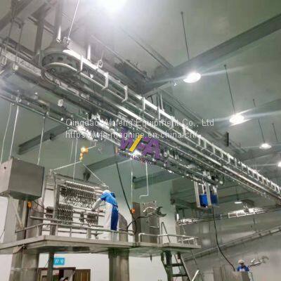 Halal Good Service 100 - 200 Cattle per Shift Abattoir Machine Beef Meat Processing Machinery for Cow Butcher Equipment photo-5