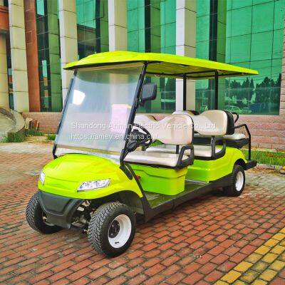 6 seat electric golf cart sightseeing taxi in resort